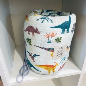 SOLD Little Unicorn Big Kid Quilt - Dinos